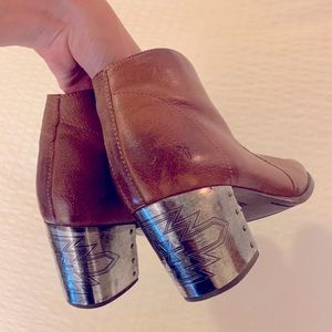 Frye Leather Booties Size 11